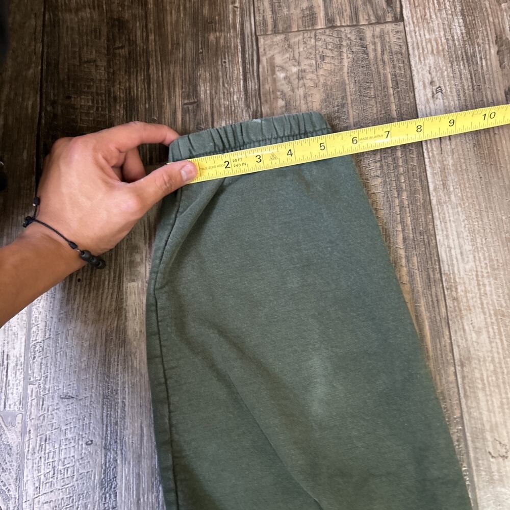 OVO Octobers Very Own Green Olive Jogger Sweatpants Size L Made in Canada Drake - Picture 9 of 9